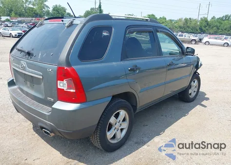 2009 Kia Sportage Lx V6 из США, поврежденный, VIN KNDJE723897629824